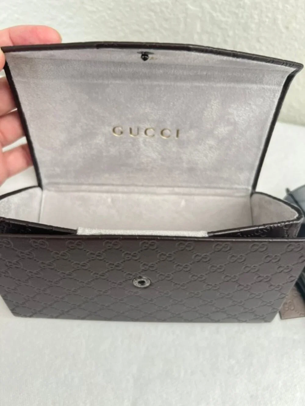 Gucci Silver Gradient Aviator Sunglasses